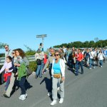 Marcia per l'istituzione del parco (Foto arc. parco/Stacchiotti)