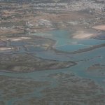 Foto aerea: laguna di Formosa e saline (foto L. Giunti)