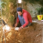Ciota Ciara, i ricercatori all'interno della grotta