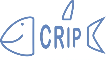 Logo del CRIP - Centro Referenza Ittiofauna Piemonte | Elaborazione grafica di Stefania Serra 