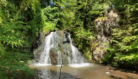 Le Fairy Glen waterfalls, pittoresche cascate della riserva naturale scozzese