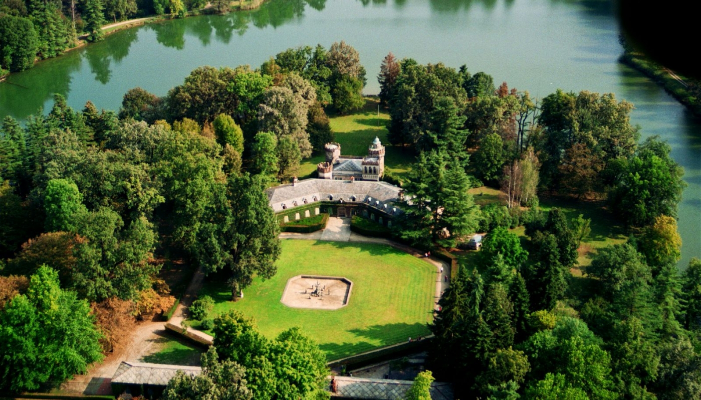 Veduta area di Villa dei Laghi, Parco La Mandria | Foto archivio Ente Parchi Reali 