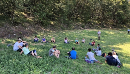 Sessione di terapia forestale a Monte Duro (RE) - 6 settembre 2020  - Foto F. Meneguzzo
