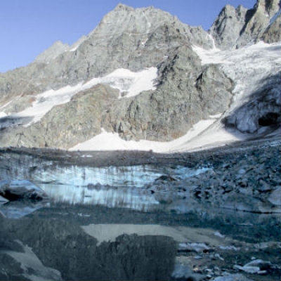 Il lago glaciale del Grand Croux non si è formato