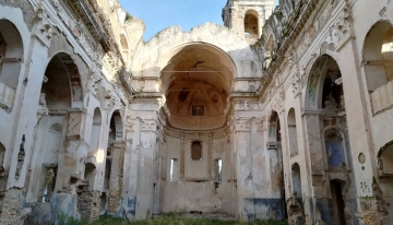 I resti della  chiesa di S. Egidio (Foto A. Corrà)