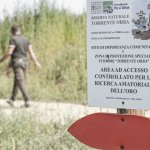 Cartellonistica nei pressi del Torrente Orba (Foto Alexala)