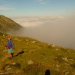 Partenza dal rifugio verso i laghi (foto F. Chiaretta)