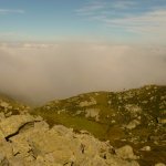Mare di nubi nela vallone (foto F. Chiaretta)
