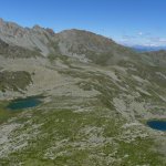 Laghi della Balma dalla cresta Tirolo (foto F. Chiaretta)
