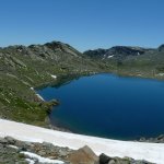 Lago Grande di Viso dal Colle di Viso 