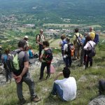 Vista panoramica durante l'escursione dedicata del progetto LIFE Xero-grazing  (foto L. Giunti)