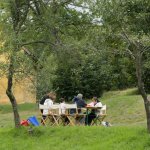 Laboratorio di disegno nel parco