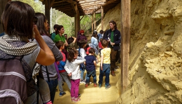 Visita con la guida all'affioramento della Valle Botto - Foto F. Chiaretta