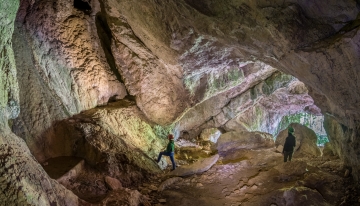 Interno della Grotta Ciota Ciara - Foto M.Sandrini 