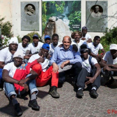 Il gruppo dei volontari Parco Marguareis