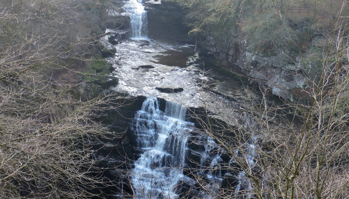 Corra Linn in inverno (foto F. Ceragioli)
