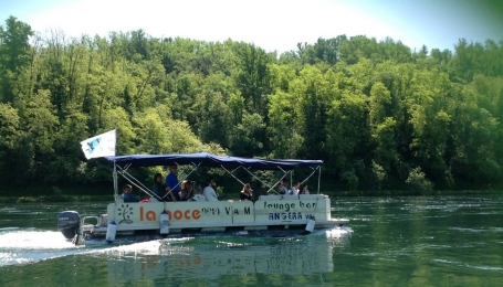 Navigazione a motore a Fondotoce - Foto p.g.c. Ente gestione Ticino Lago Maggiore 