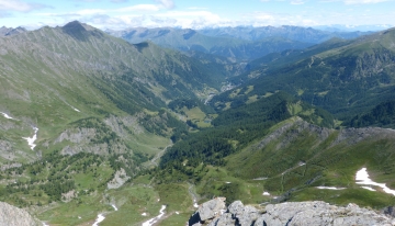 Veduta sull&rsquo;alta val Germanasca 