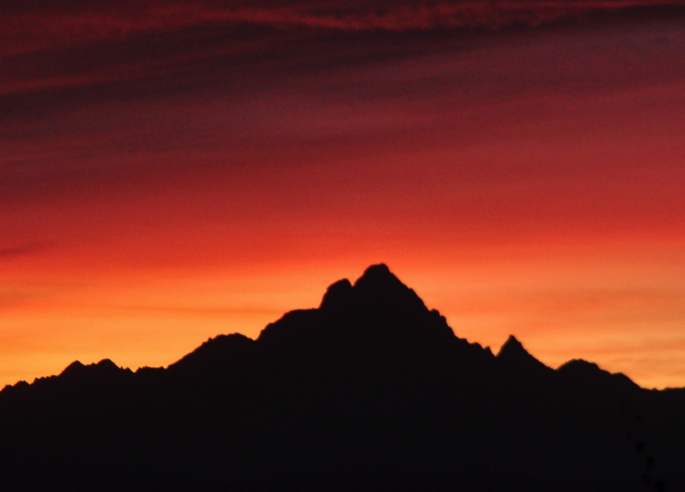 Il Monviso al tramonto  - Foto M. De Casa 