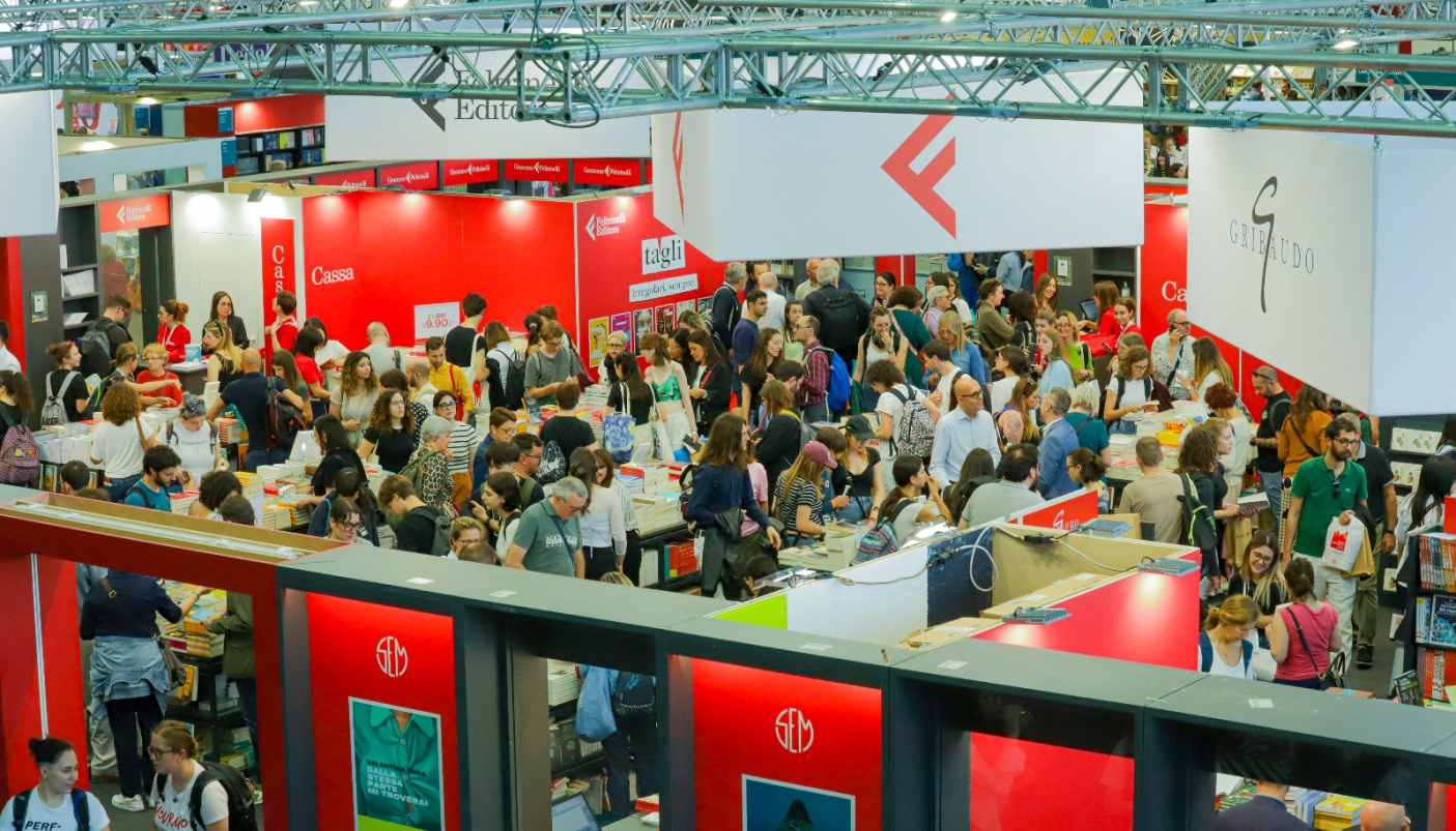 Una immagine dell'ultima edizione del Salone del Libro - Foto M.Tiso 