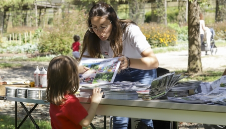 Un momento di somministrazione dell'indagine con una piccola 'utente'  | Foto M. Tiso 