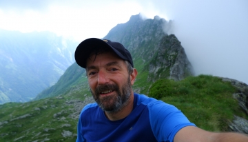 Autoritratto di Giulio Pedretti - Foto G. Pedretti 