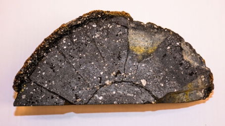 Roccia basaltica di ambiente marino profondo utilizzata per lo stoccaggio della CO2 - Foto M. Passarella 