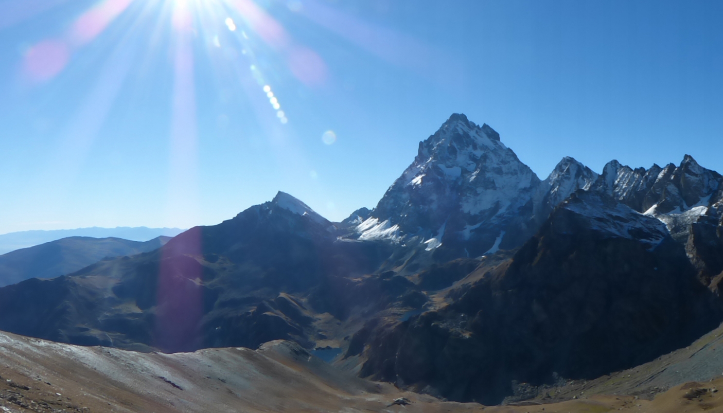 Il Monviso dal colle Armoine  