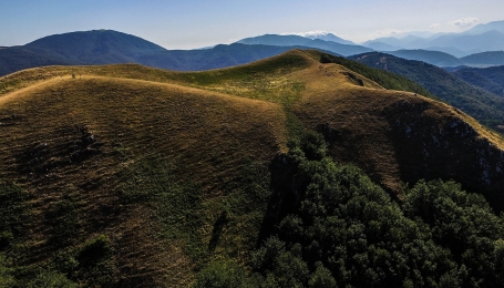 Veduta sul Parco Monti Picentini (Foto L. Grasso)