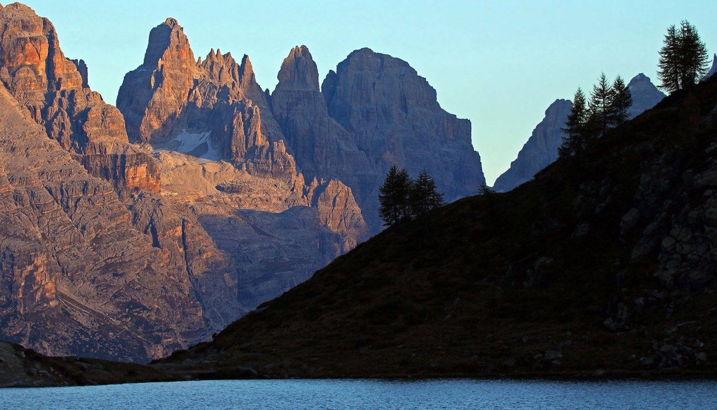Dolomiti di Brenta viste da Lago Ritort | Foto T. Martini