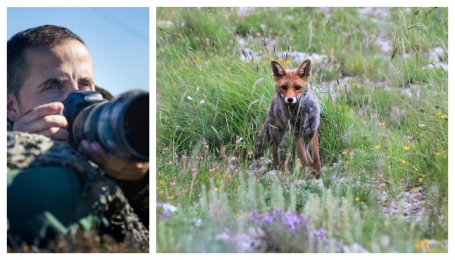 Volpe di Paolo Rossi e Nicola Rebora; a sinistra, il regista Paolo Rossi.  