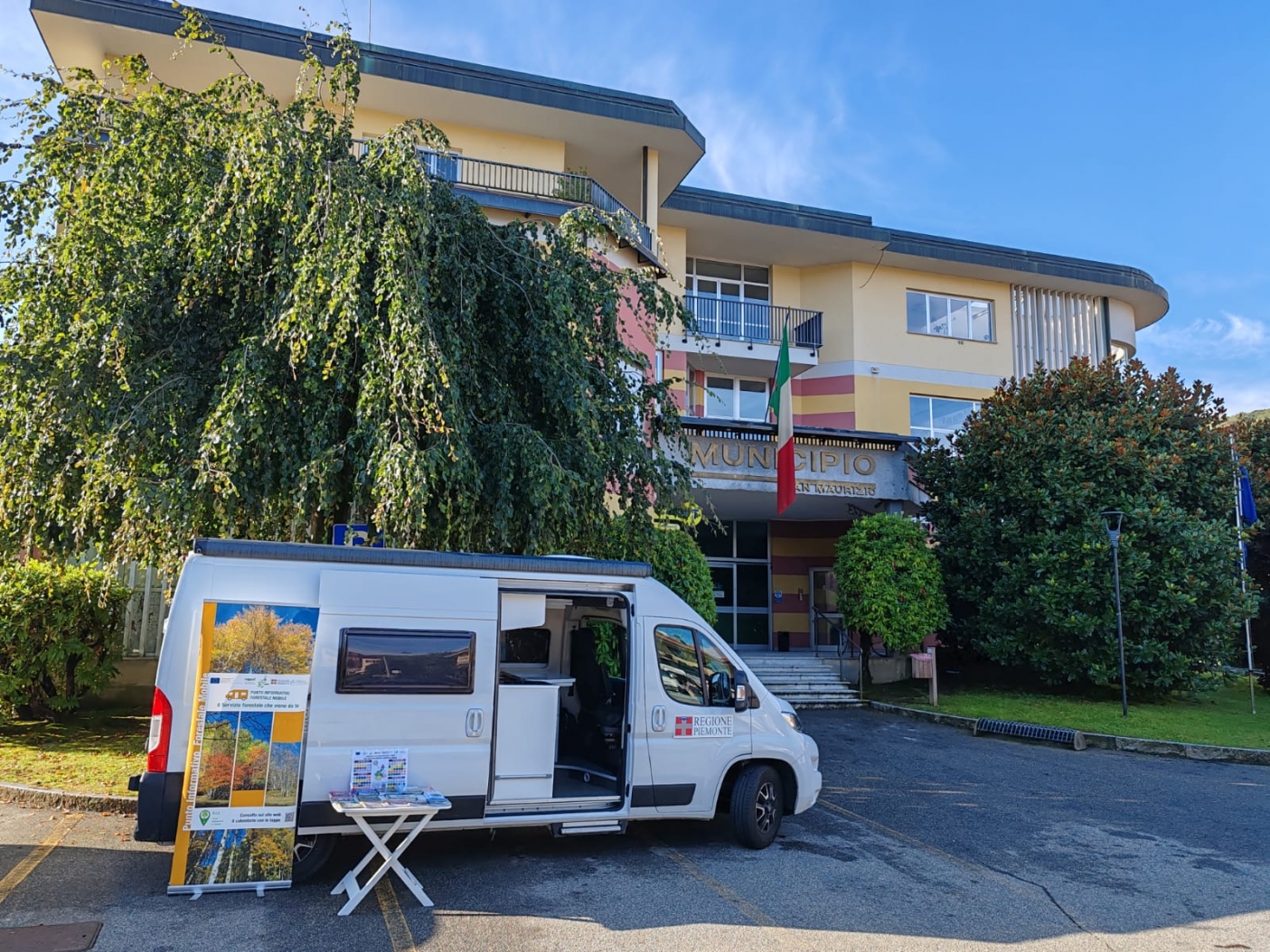 Lo 'sportello' forestale sul territorio | foto archivio Regione Piemonte