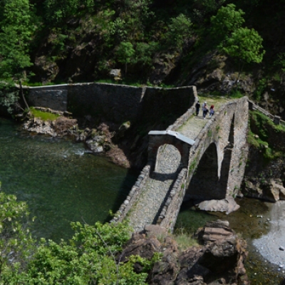 Foto Toni Farina Il Ponte del Diavolo visto dall'alto