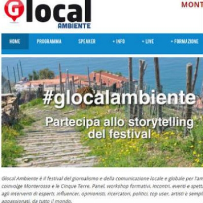 'Glocalambiente' al Parco delle Cinque Terre