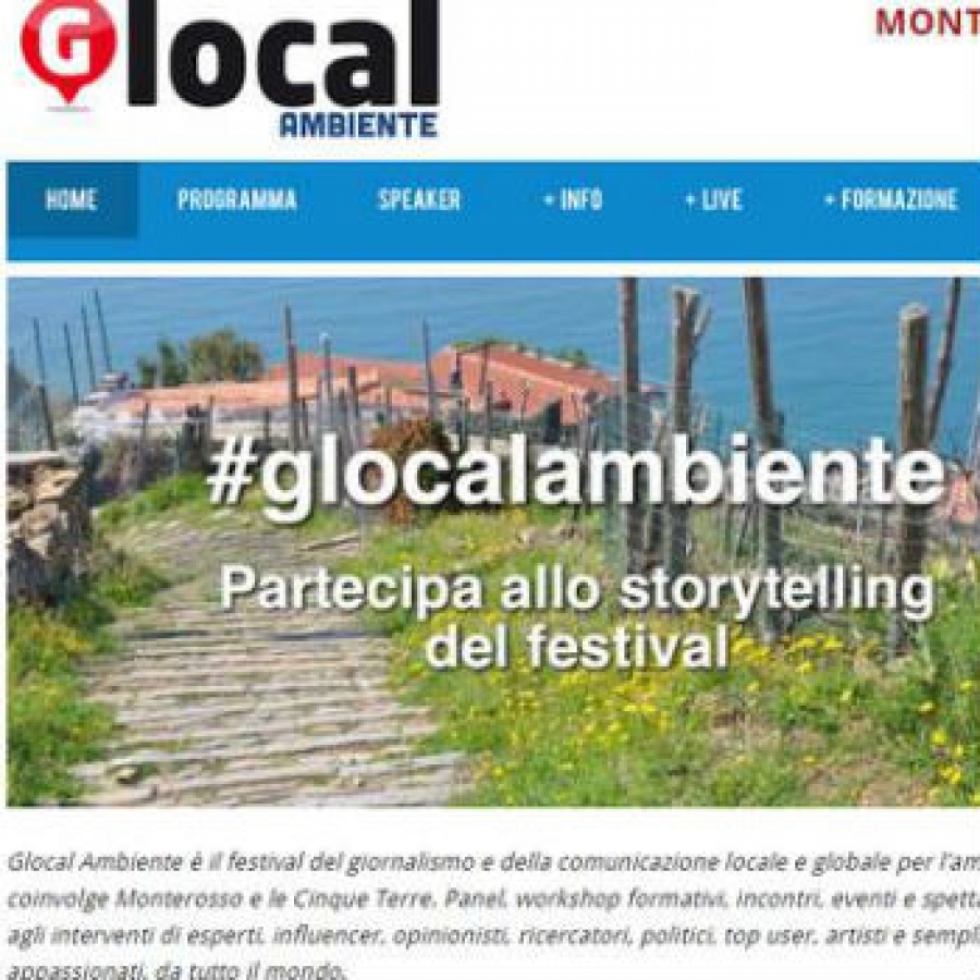 'Glocalambiente' al Parco delle Cinque Terre