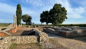 Veduta area archeologica - Foto L Succi (autorizzazione Universit&agrave; di Torino - Dipartimento di Studi Storici)