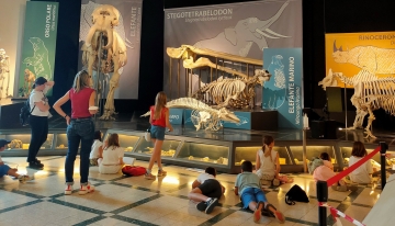 Evento con i bambini in Sala Scheletri  