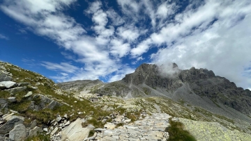 Il Rifugio Tita Secchi - Foto A. Corr&agrave; 