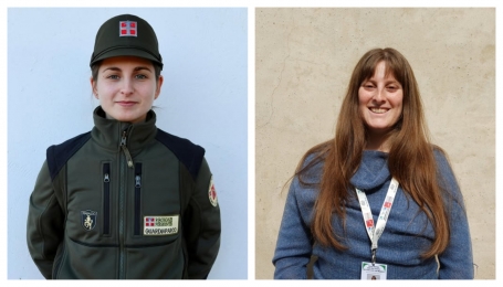 Da sinistra: Andrea Di Costa e Serena Bassano - Foto arch. EGAP Ticino e Lago Maggiore 