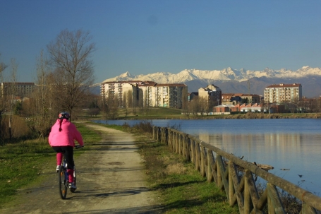 Il Po nei pressi di Torino - Foto T. Farina 