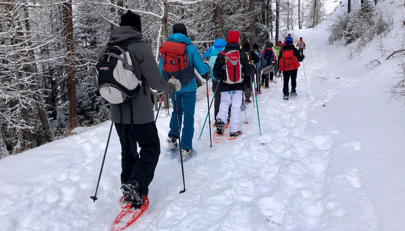 Ciaspolata - Foto Elisa Cozzarini - Legambiente 