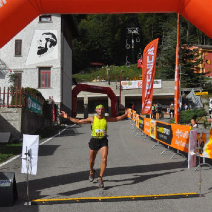 Marco Bergo, vincitore formula race Parco Monviso
