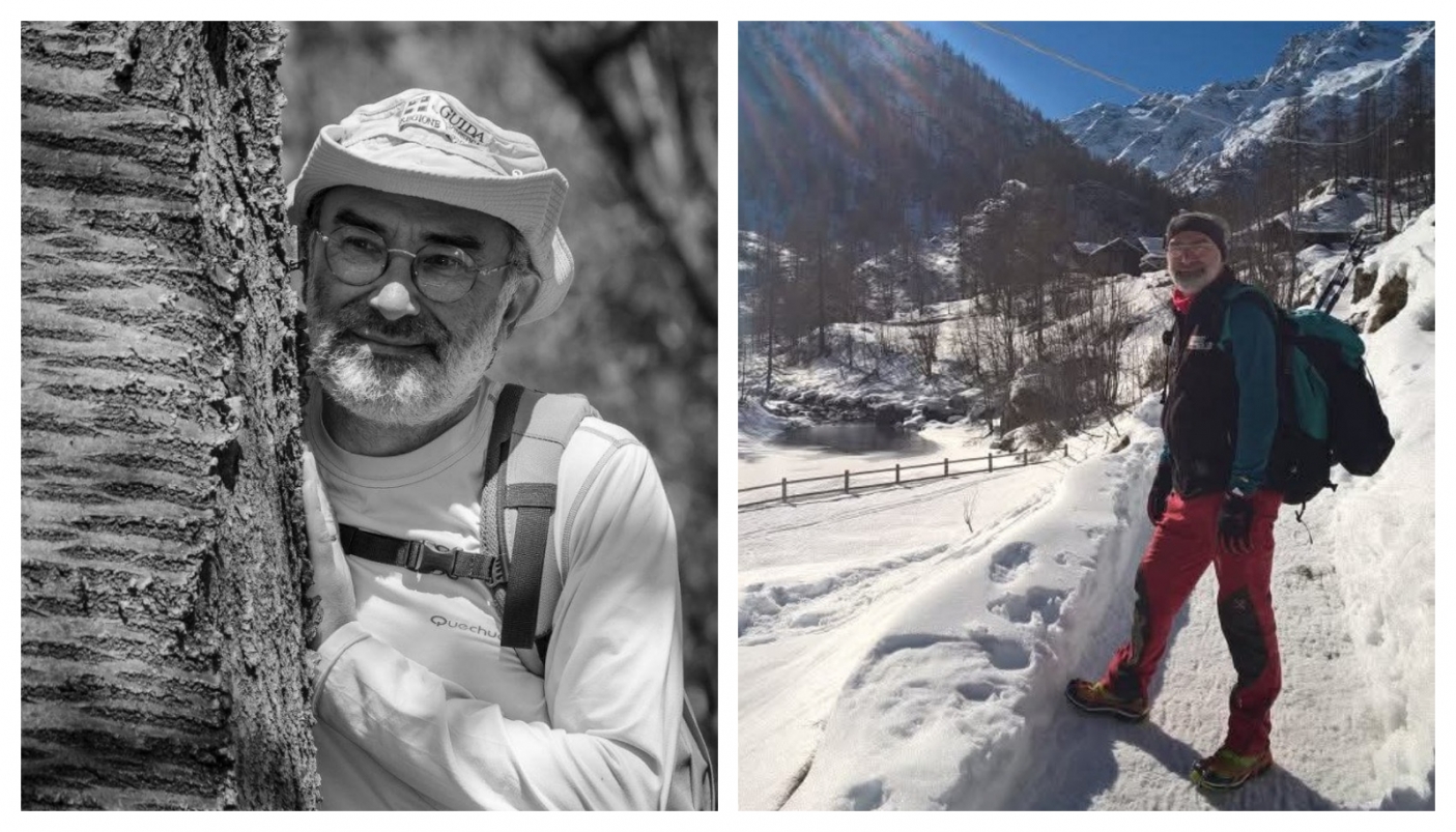 Due ritratti di Giorgio Farinetti - Foto p.g.c. EGAP Ticino e Lago Maggiore 