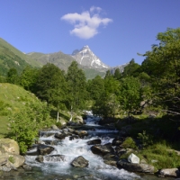 Il Monviso visto dalle Meire Bigoire Foto Toni Farina