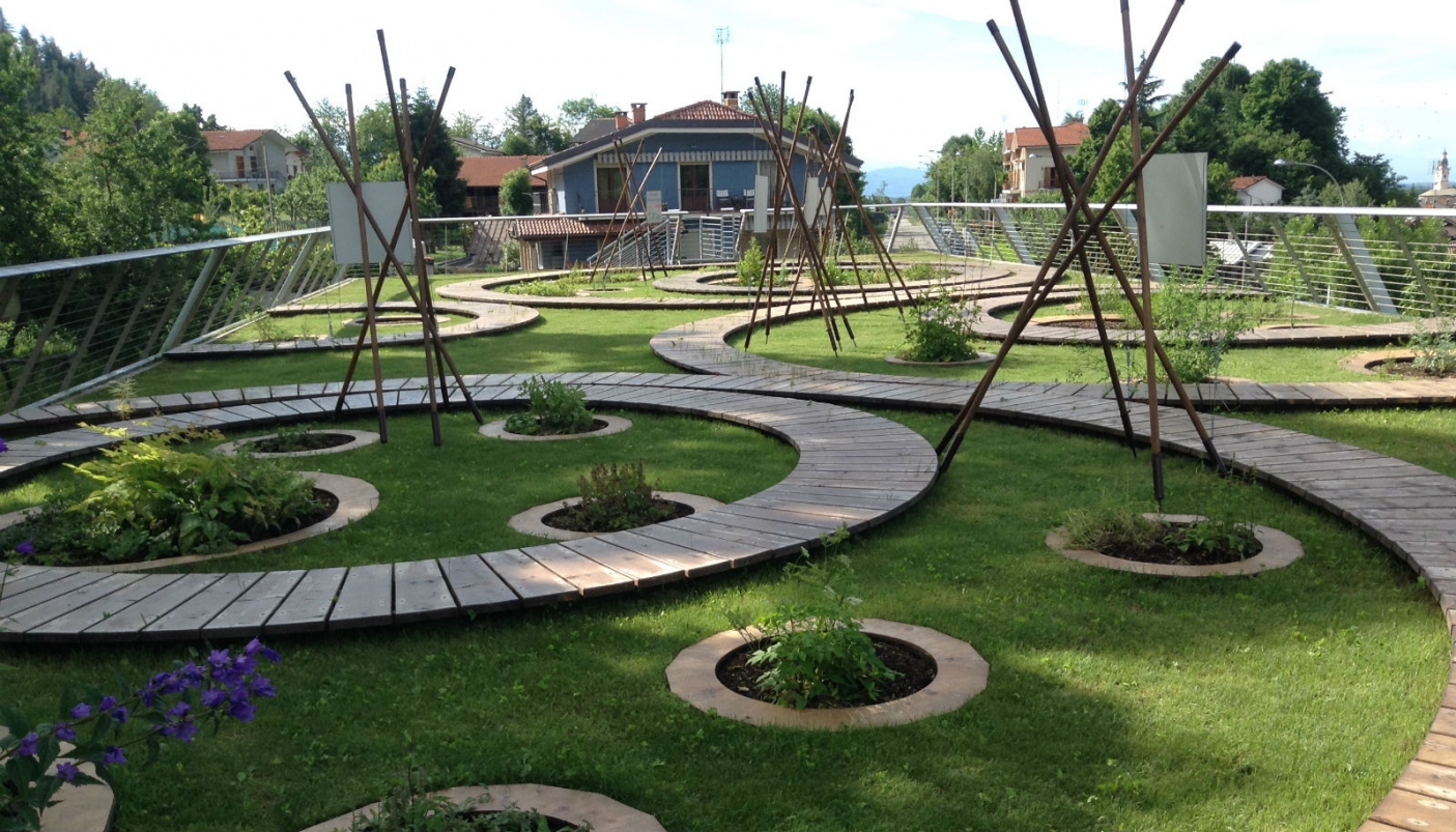Il Giardino fitoalimurgico al Parco del Marguareis, a Chiusa Pesio (Cn). Foto Archivio Parco del Marguareis