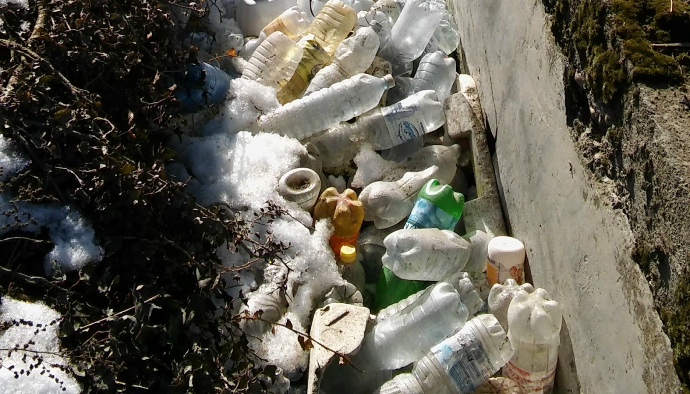 Rifiuti 'catturati' nell'ambito del progetto del Parco del Monviso 