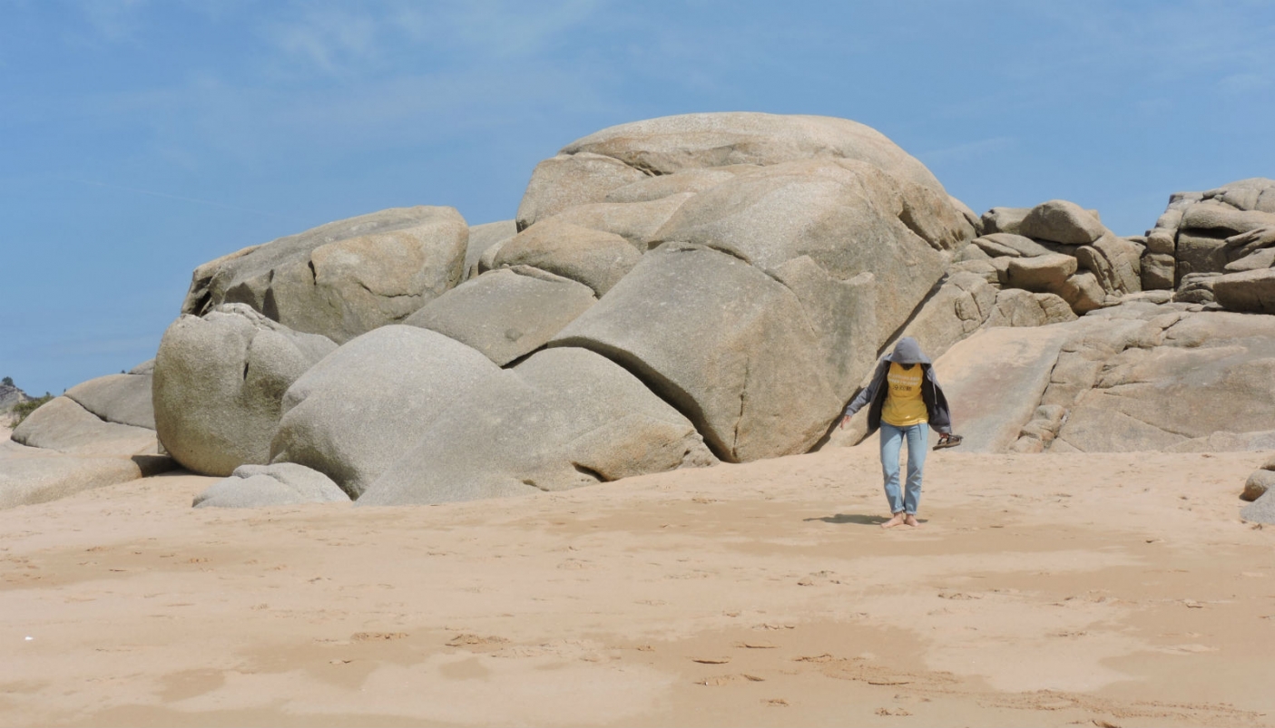 Le passarelle che danno accesso alla spiaggia F. Ceragioli