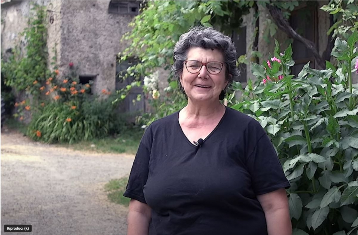 Sandra Sciutto e l'imperdibile formaggetta